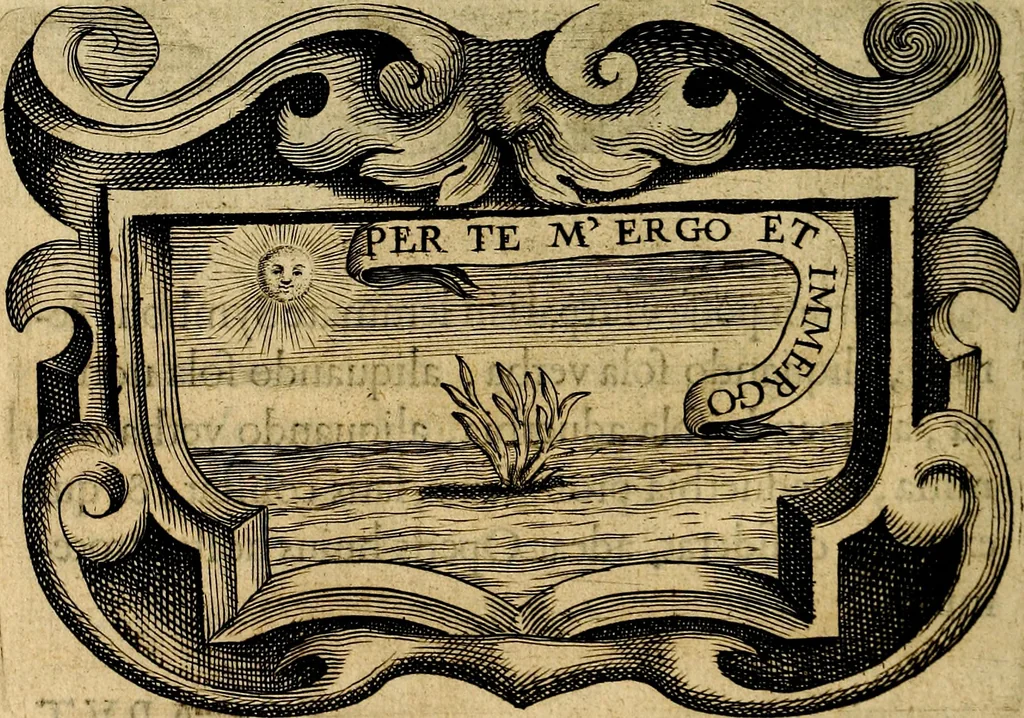 An illustration from De symbolis heroicis, libri IX, 1634, leaf 443