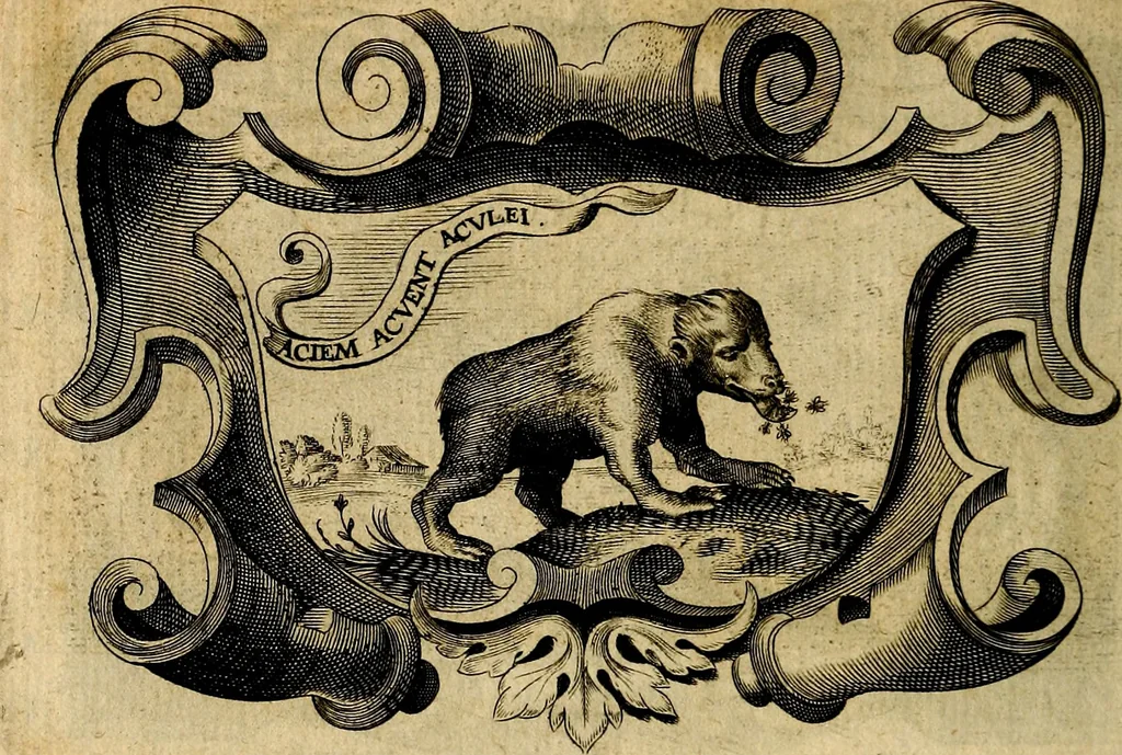 An illustration from De symbolis heroicis, libri IX, 1634, leaf 449