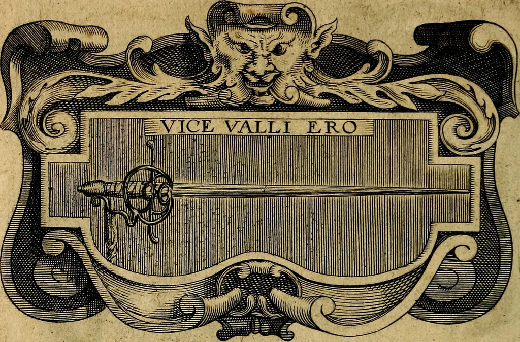 An illustration from De symbolis heroicis, libri IX, 1634, leaf 455