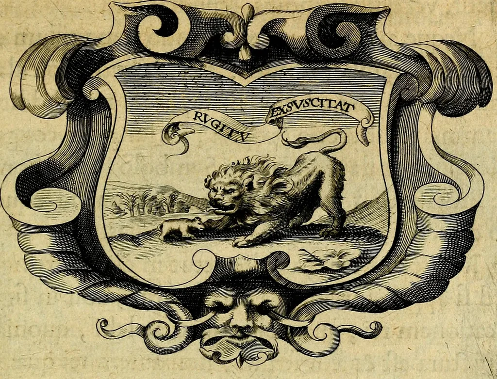 An illustration from De symbolis heroicis, libri IX, 1634, leaf 462