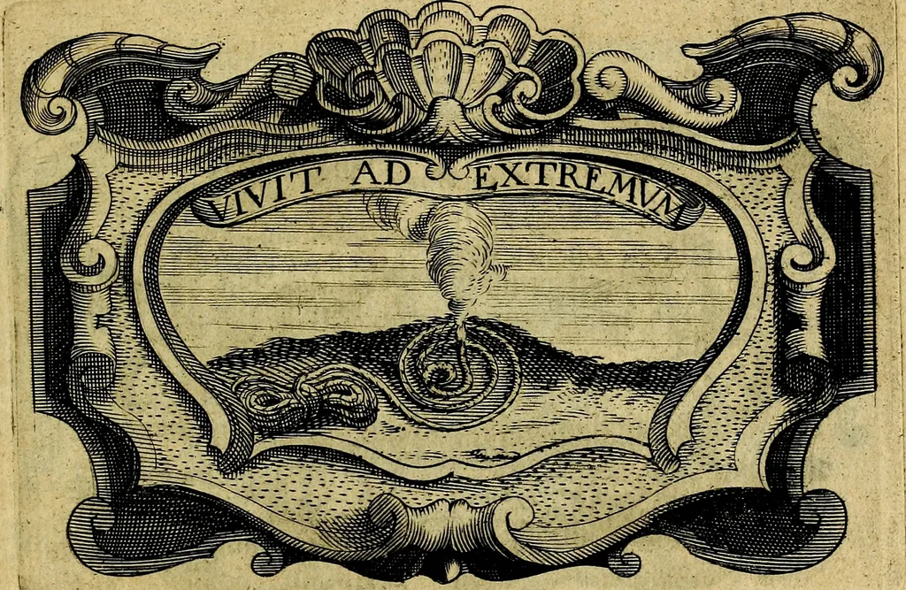 An illustration from De symbolis heroicis, libri IX, 1634, leaf 464