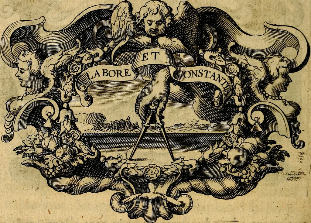 An illustration from De symbolis heroicis, libri IX, 1634, leaf 465