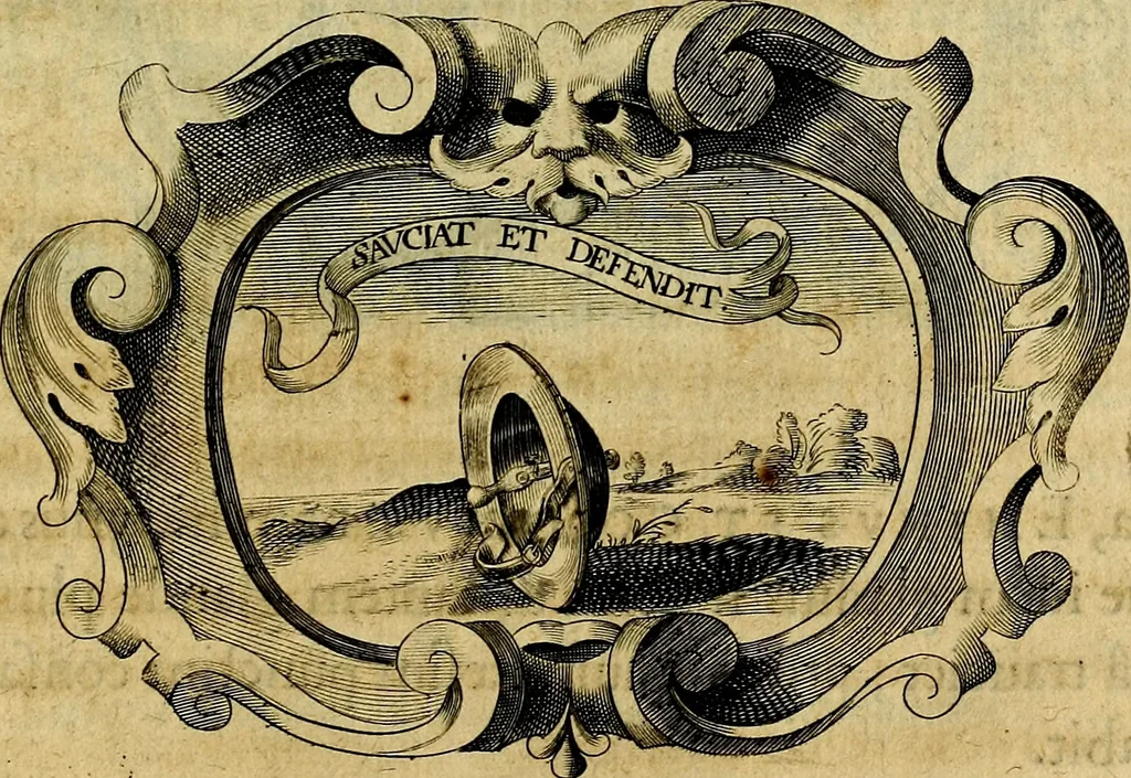 An illustration from De symbolis heroicis, libri IX, 1634, leaf 472