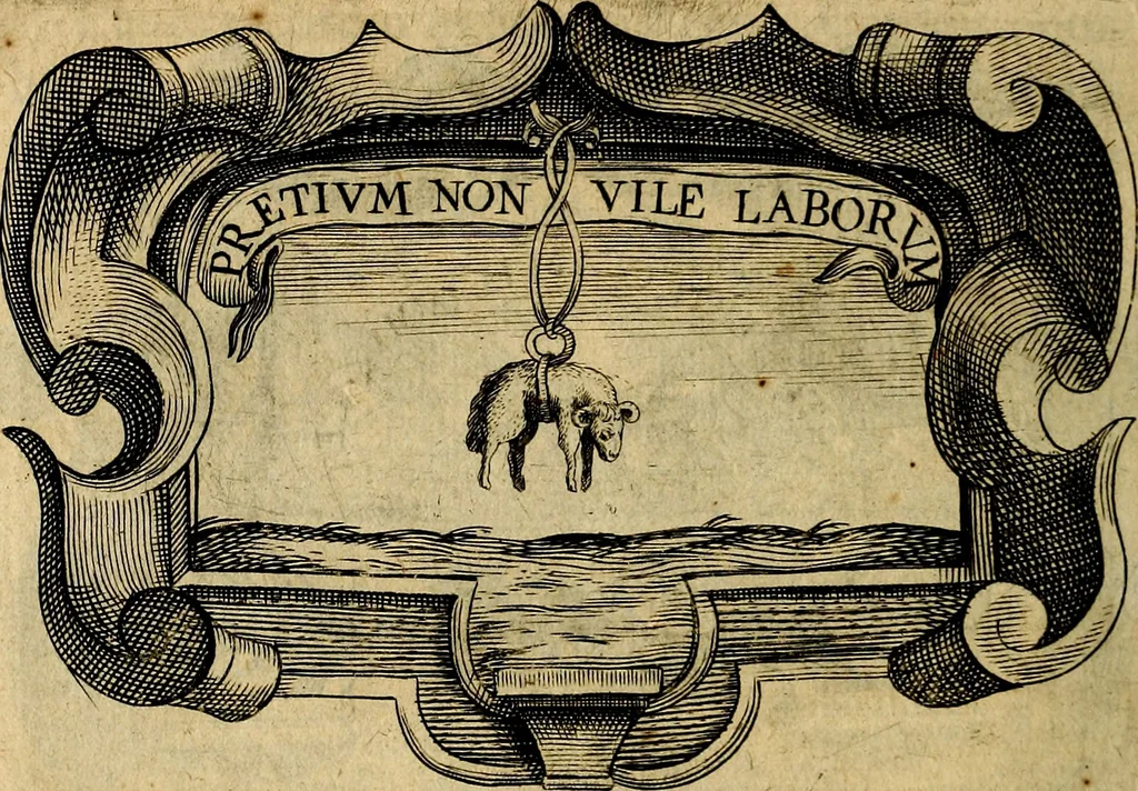 An illustration from De symbolis heroicis, libri IX, 1634, leaf 481