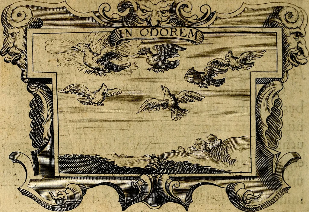 An illustration from De symbolis heroicis, libri IX, 1634, leaf 485