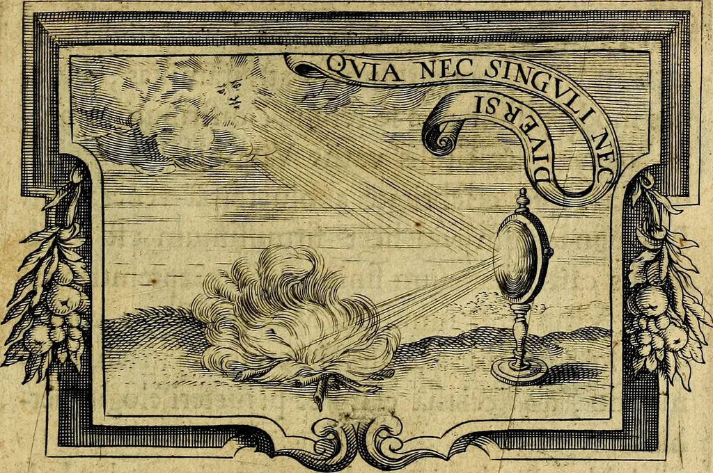 An illustration from De symbolis heroicis, libri IX, 1634, leaf 486