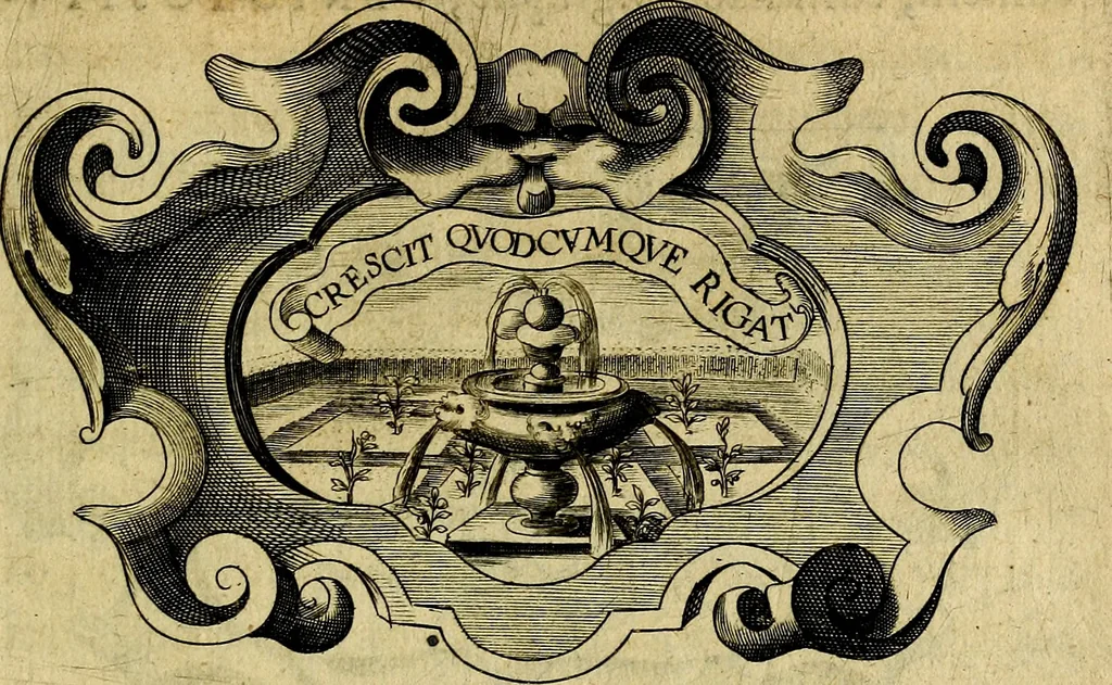 An illustration from De symbolis heroicis, libri IX, 1634, leaf 488