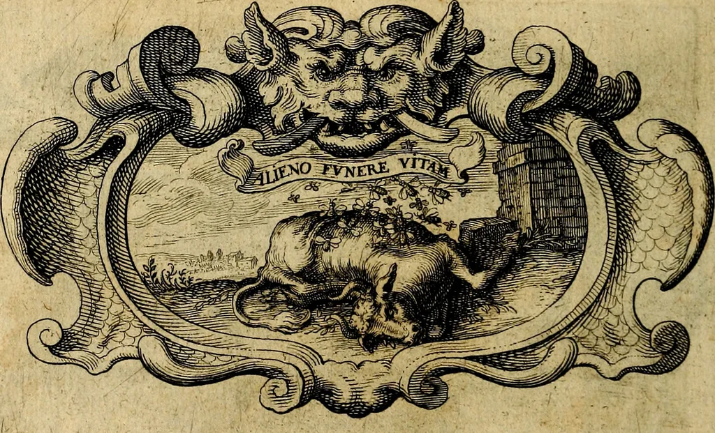 An illustration from De symbolis heroicis, libri IX, 1634, leaf 501