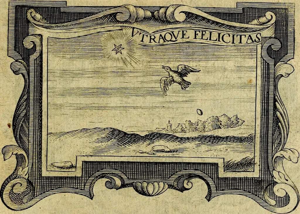 An illustration from De symbolis heroicis, libri IX, 1634, leaf 504