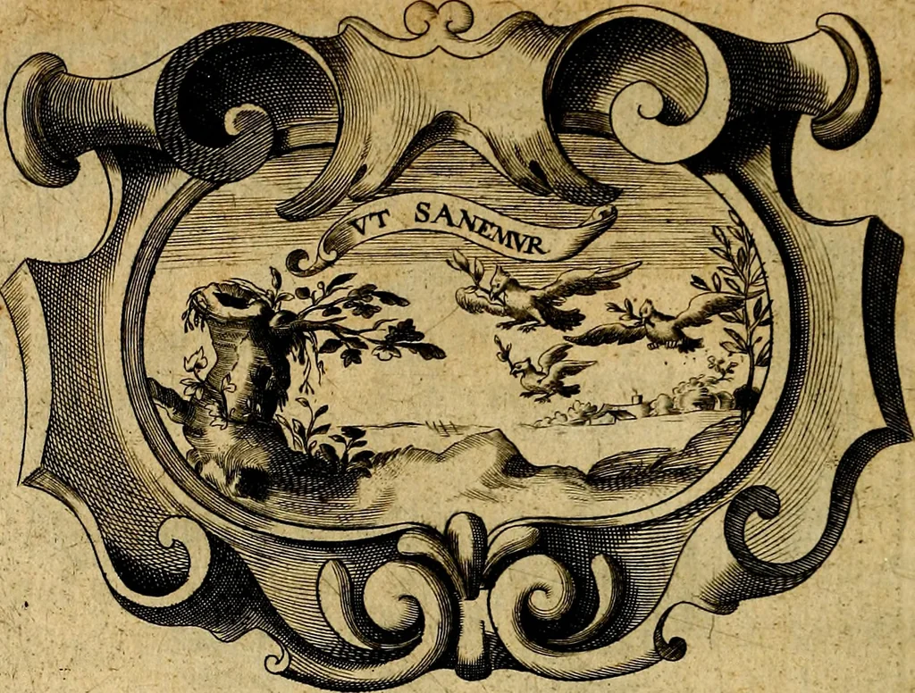 An illustration from De symbolis heroicis, libri IX, 1634, leaf 509