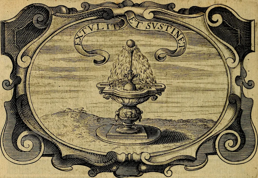 An illustration from De symbolis heroicis, libri IX, 1634, leaf 519