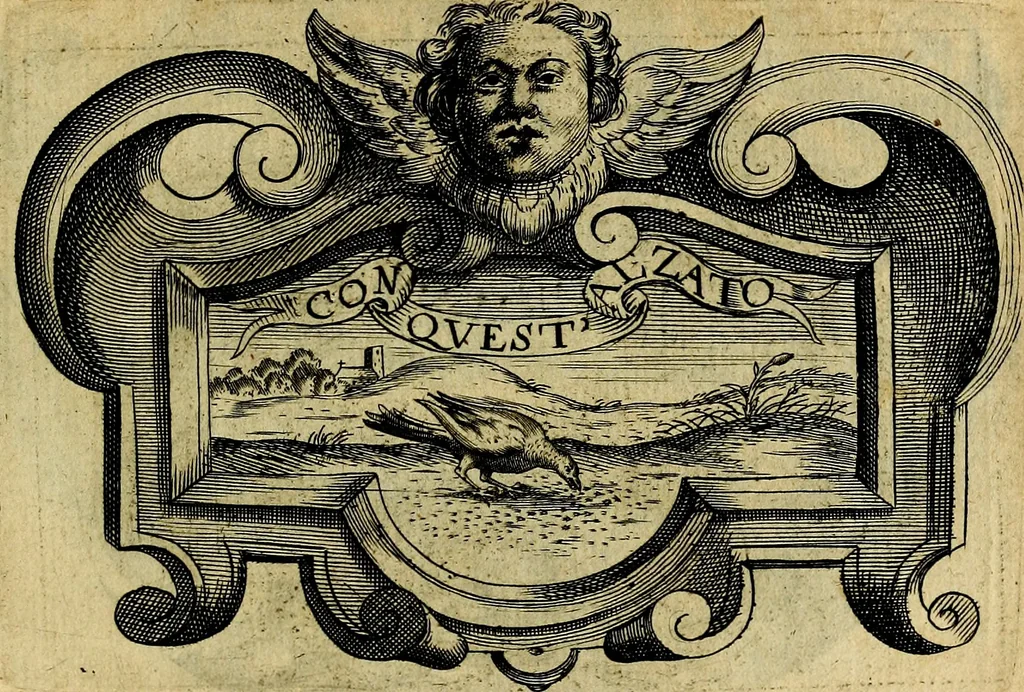 An illustration from De symbolis heroicis, libri IX, 1634, leaf 522