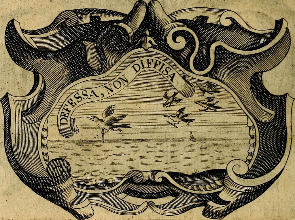 An illustration from De symbolis heroicis, libri IX, 1634, leaf 523