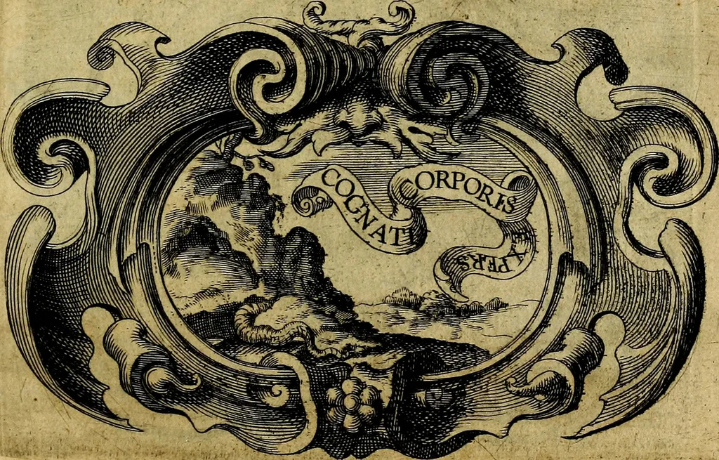 An illustration from De symbolis heroicis, libri IX, 1634, leaf 542