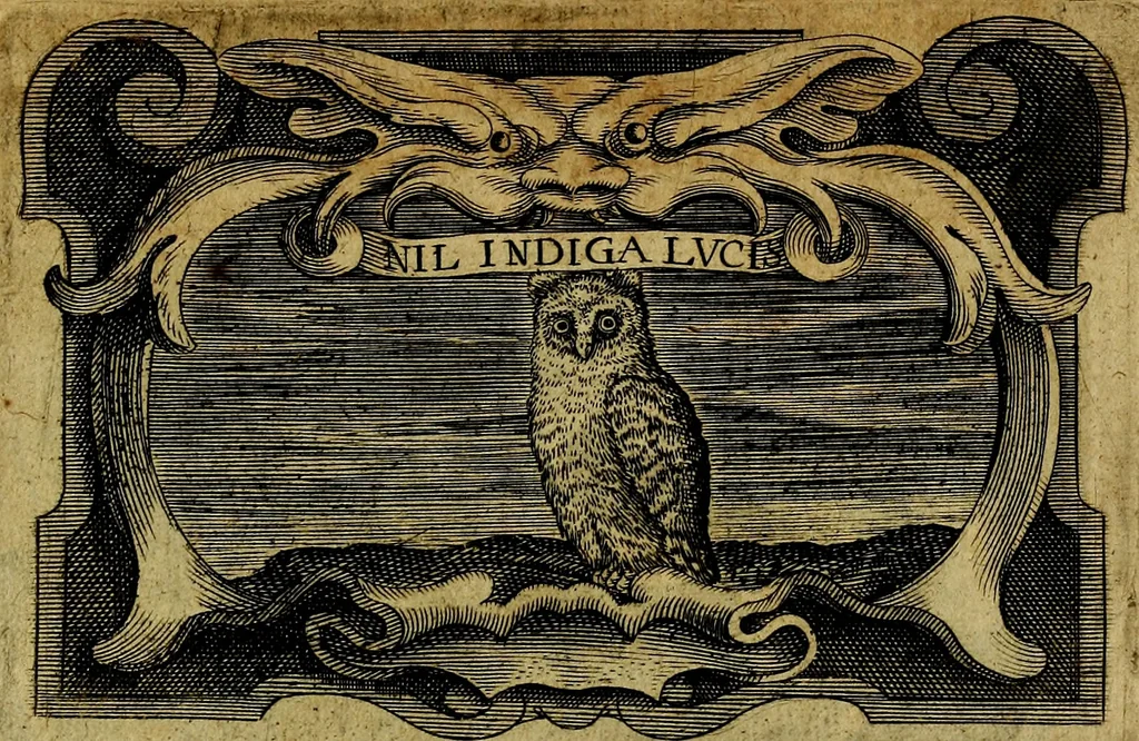 An illustration from De symbolis heroicis, libri IX, 1634, leaf 548