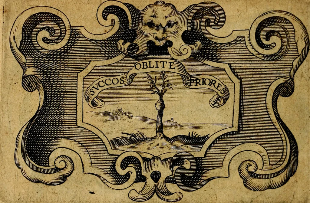 An illustration from De symbolis heroicis, libri IX, 1634, leaf 551