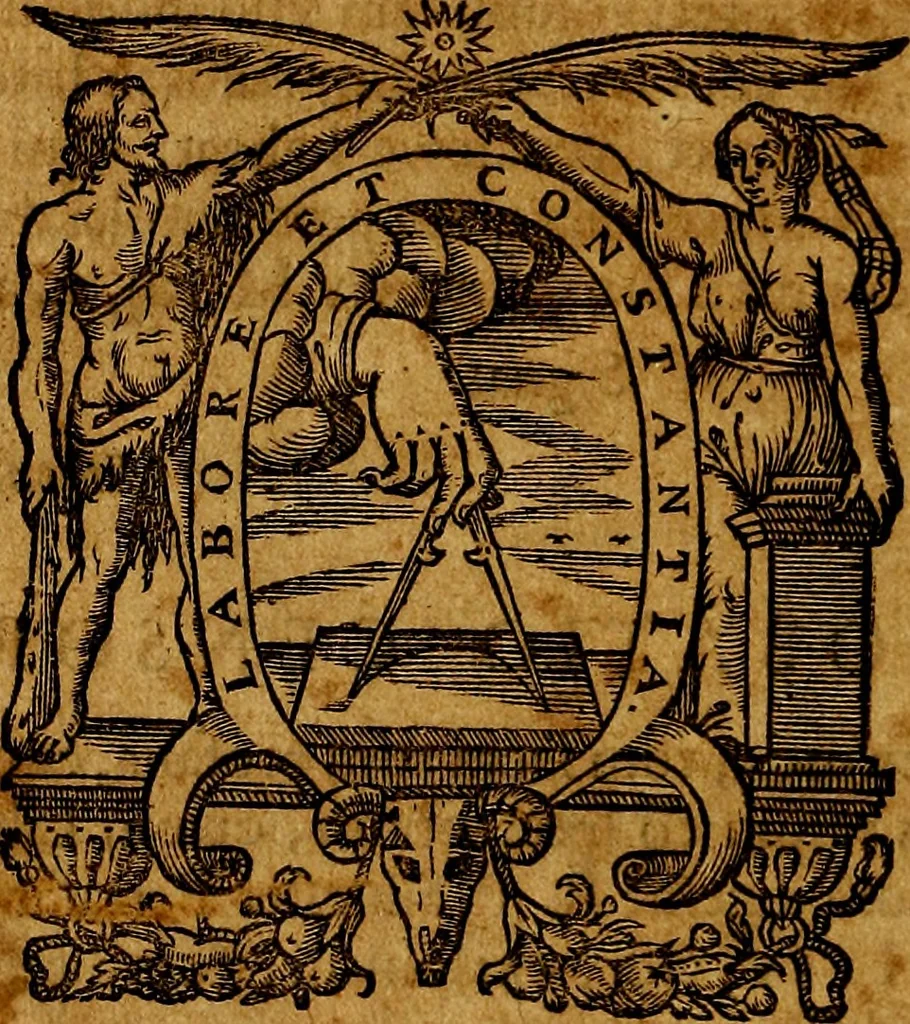 An illustration from De symbolis heroicis, libri IX, 1634, leaf 597