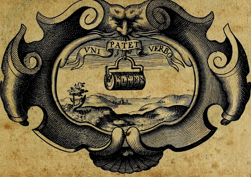 An illustration from De symbolis heroicis, libri IX, 1634, leaf 86