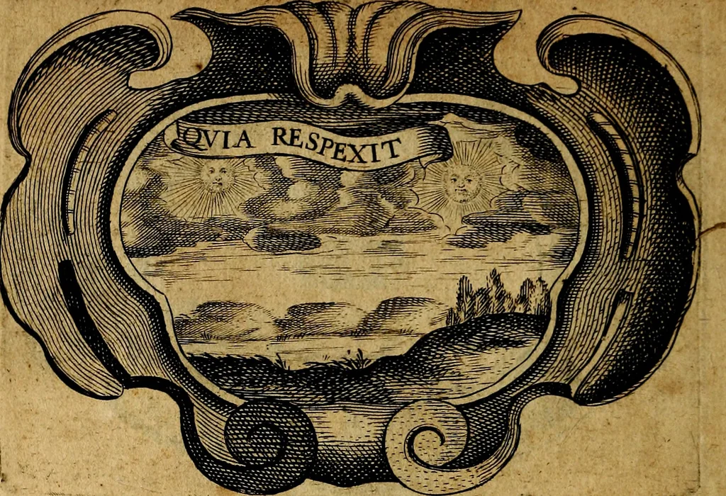 An illustration from De symbolis heroicis, libri IX, 1634, leaf 87