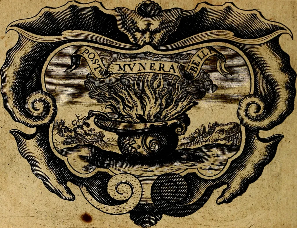 An illustration from De symbolis heroicis, libri IX, 1634, leaf 89