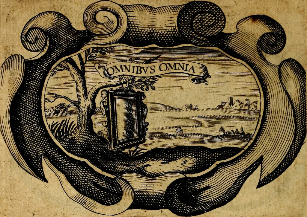 An illustration from De symbolis heroicis, libri IX, 1634, leaf 91