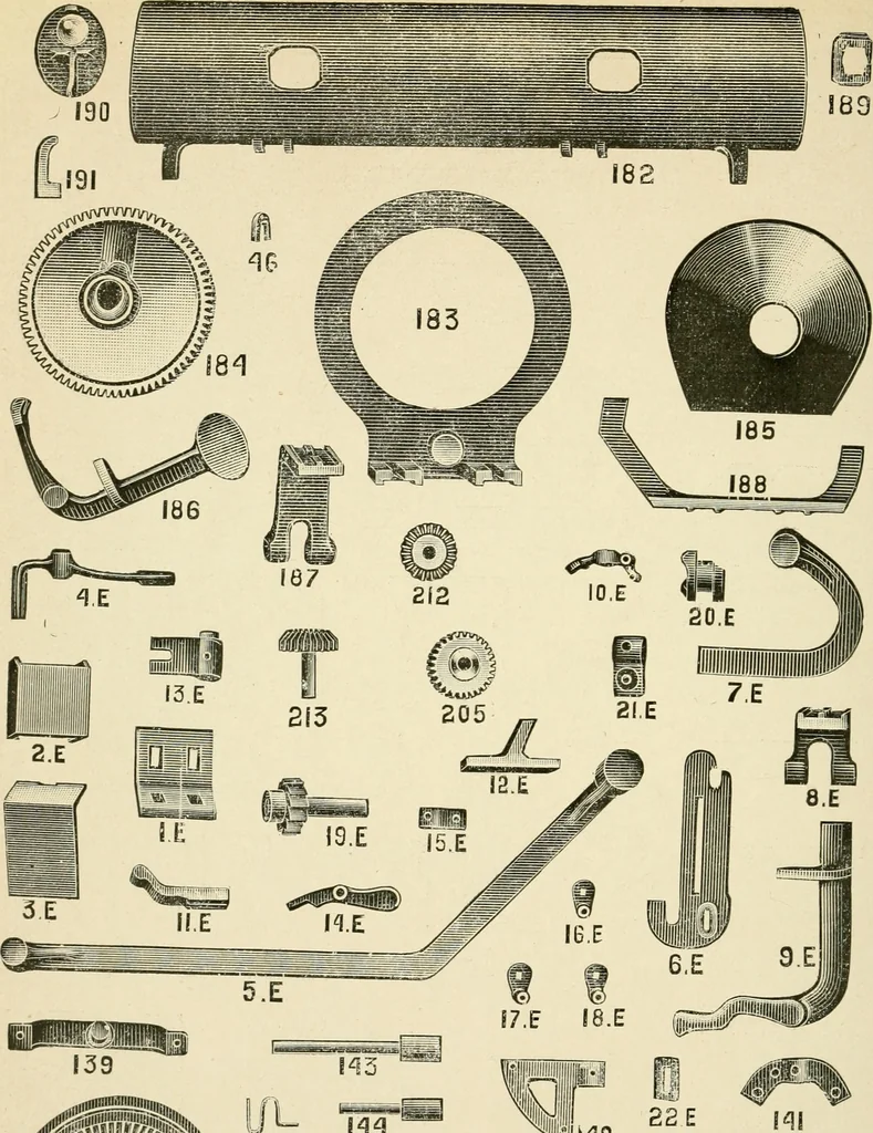 An illustration from Details for drawing frames, 1907, leaf 11