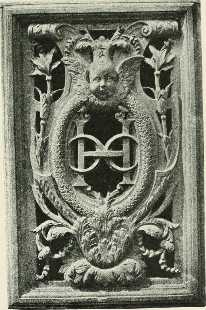 An illustration from Details of decorative sculpture, 1900, leaf 32