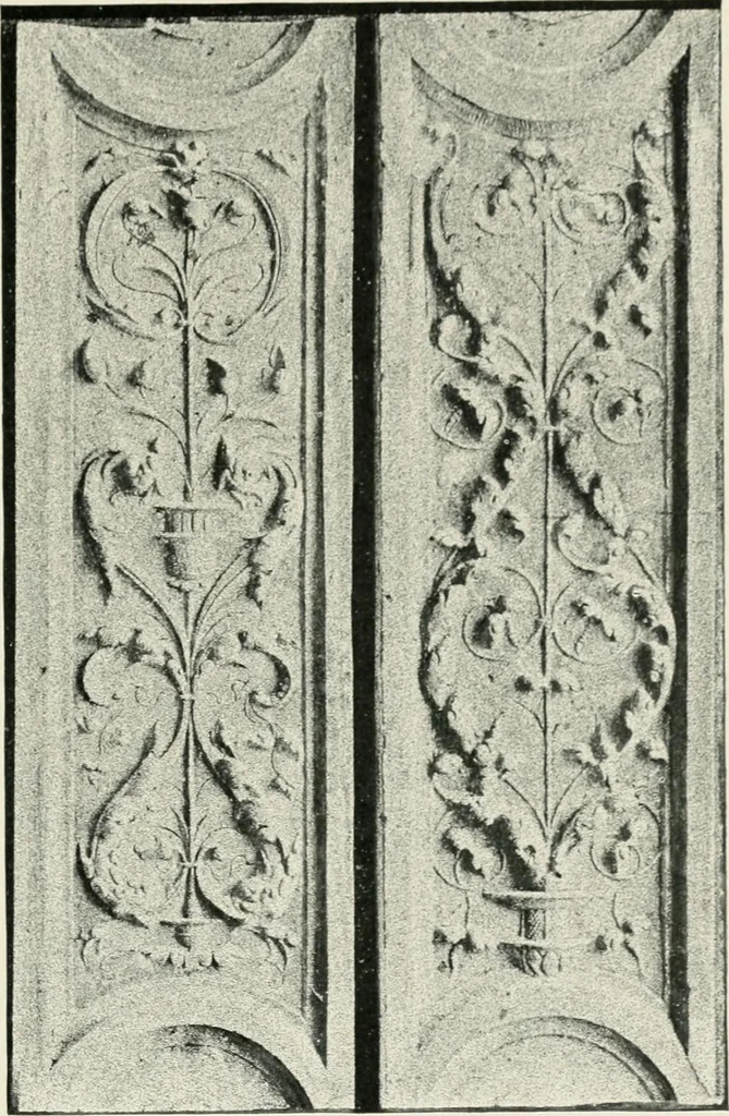 An illustration from Details of decorative sculpture, 1900, leaf 54