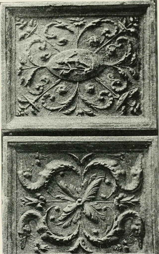 An illustration from Details of decorative sculpture, 1900, leaf 56