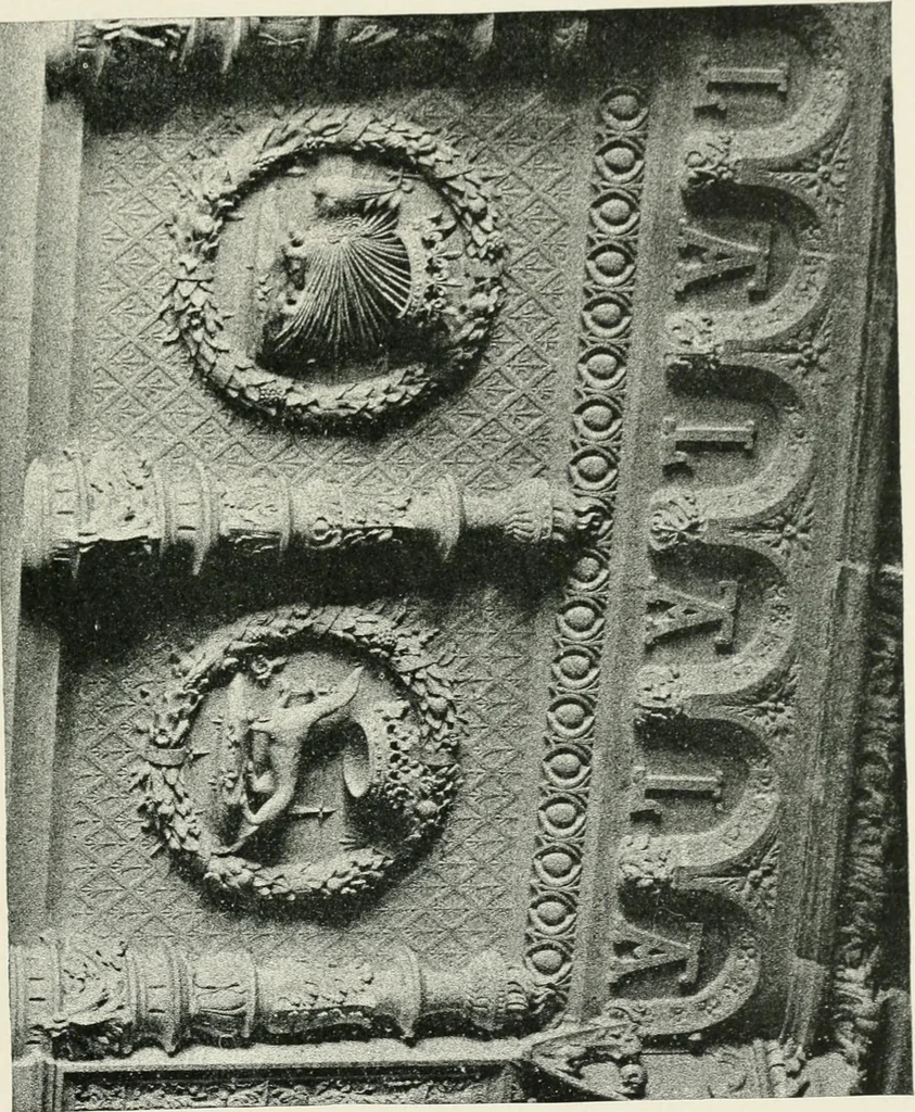 An illustration from Details of decorative sculpture, 1900, leaf 70
