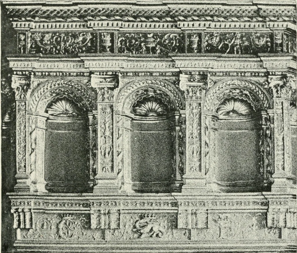 An illustration from Details of decorative sculpture, 1900, leaf 74