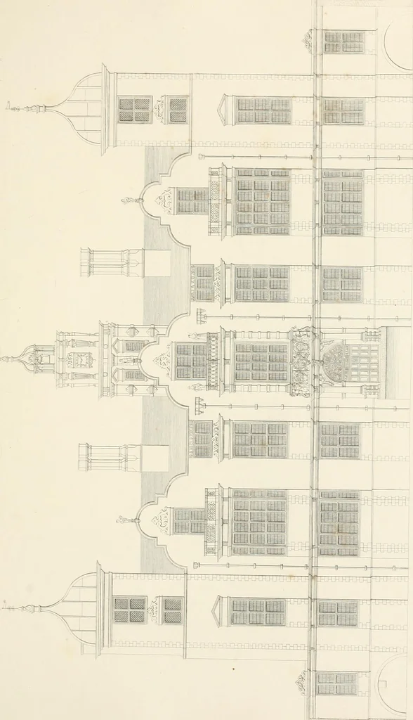 An illustration from Details of Elizabethan architecture, 1839, leaf 105