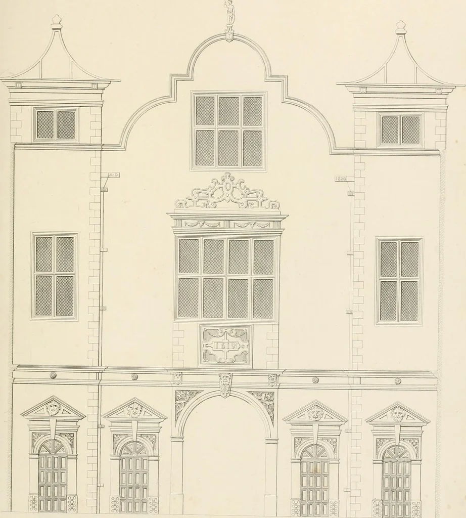 An illustration from Details of Elizabethan architecture, 1839, leaf 113