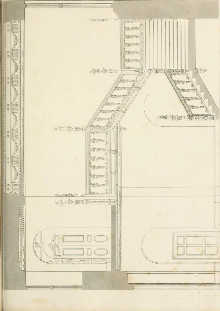 An illustration from Details of Elizabethan architecture, 1839, leaf 121