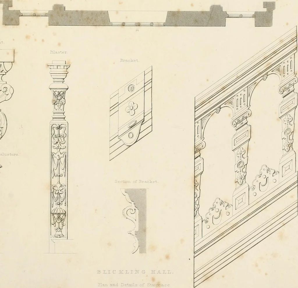 An illustration from Details of Elizabethan architecture, 1839, leaf 123