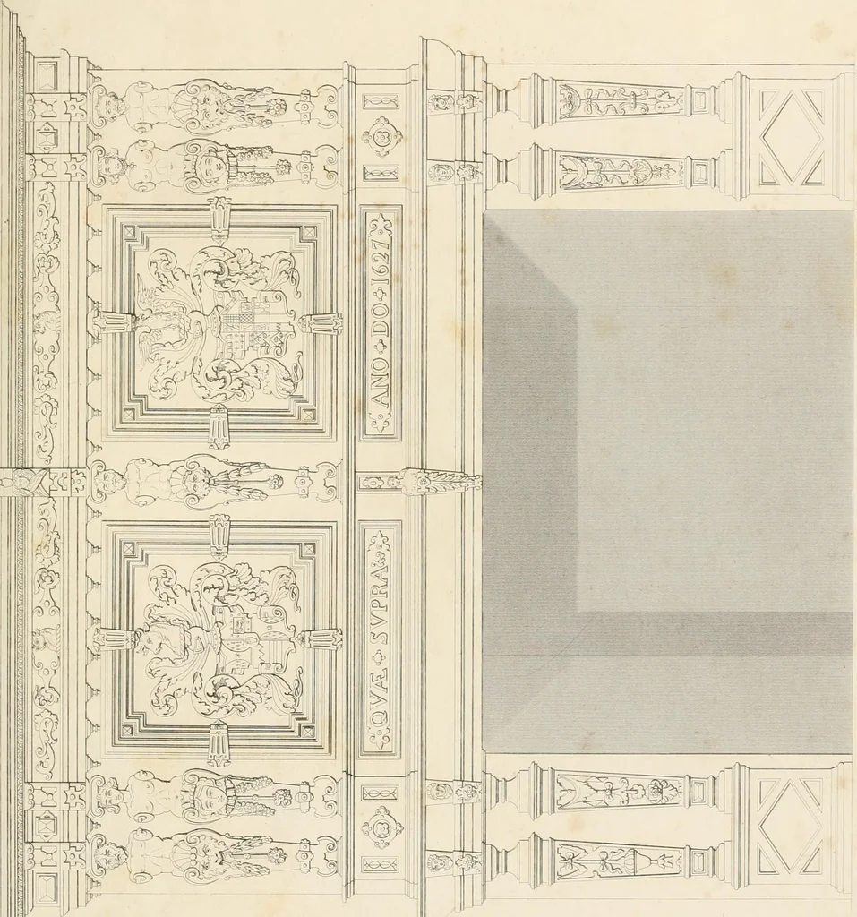 An illustration from Details of Elizabethan architecture, 1839, leaf 125