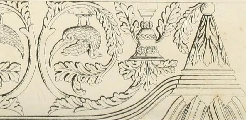 An illustration from Details of Elizabethan architecture, 1839, leaf 19