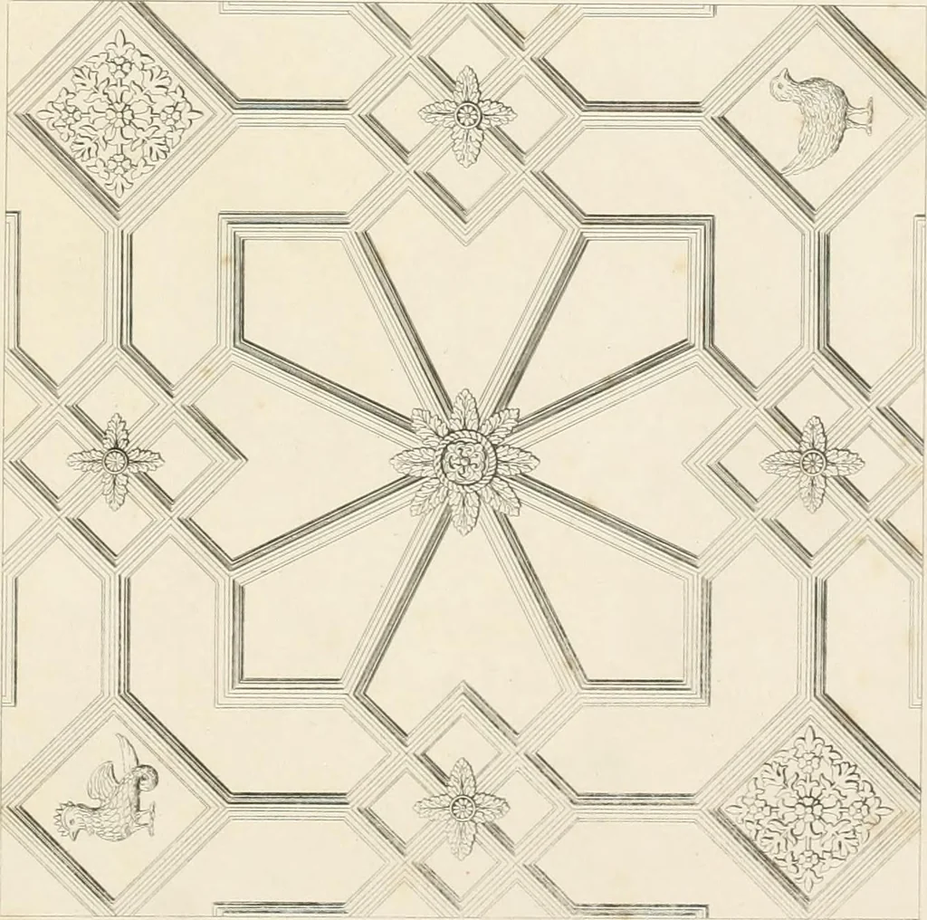 An illustration from Details of Elizabethan architecture, 1839, leaf 19