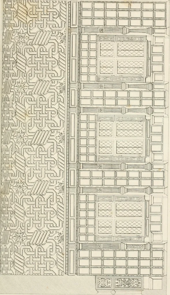 An illustration from Details of Elizabethan architecture, 1839, leaf 23