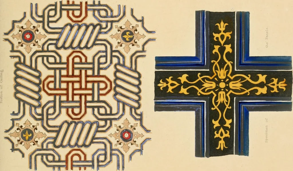 An illustration from Details of Elizabethan architecture, 1839, leaf 25