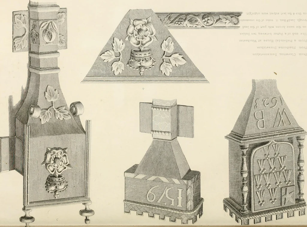 An illustration from Details of Elizabethan architecture, 1839, leaf 27