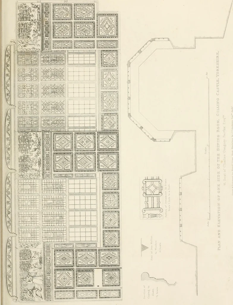 An illustration from Details of Elizabethan architecture, 1839, leaf 29