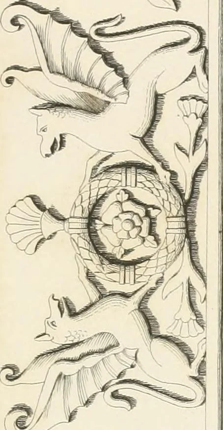 An illustration from Details of Elizabethan architecture, 1839, leaf 39