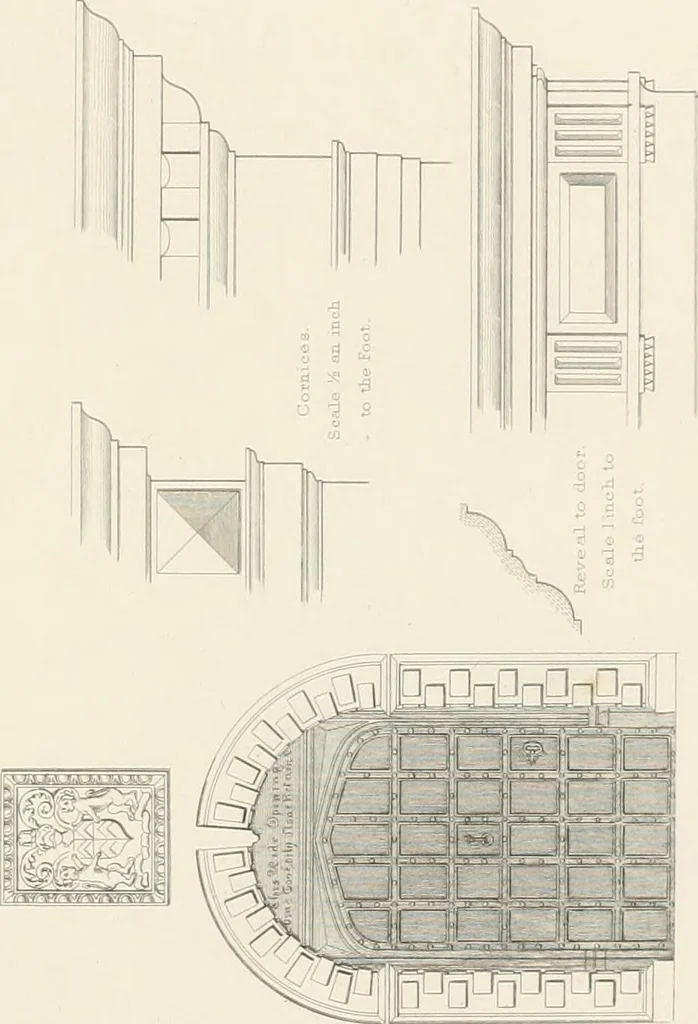 An illustration from Details of Elizabethan architecture, 1839, leaf 43