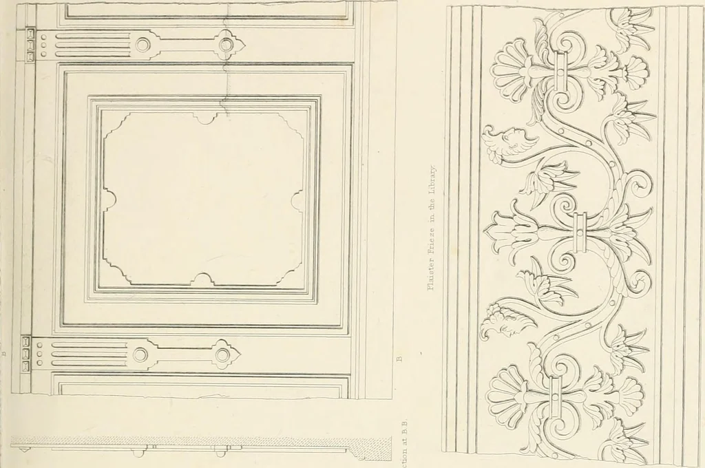 An illustration from Details of Elizabethan architecture, 1839, leaf 81