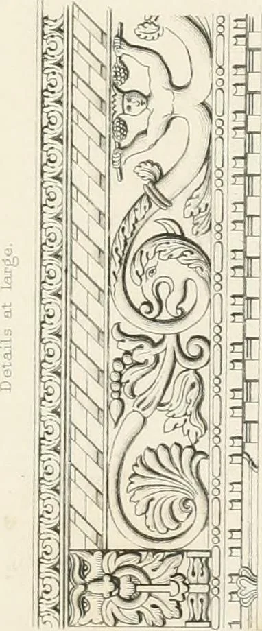 An illustration from Details of Elizabethan architecture, 1839, leaf 87