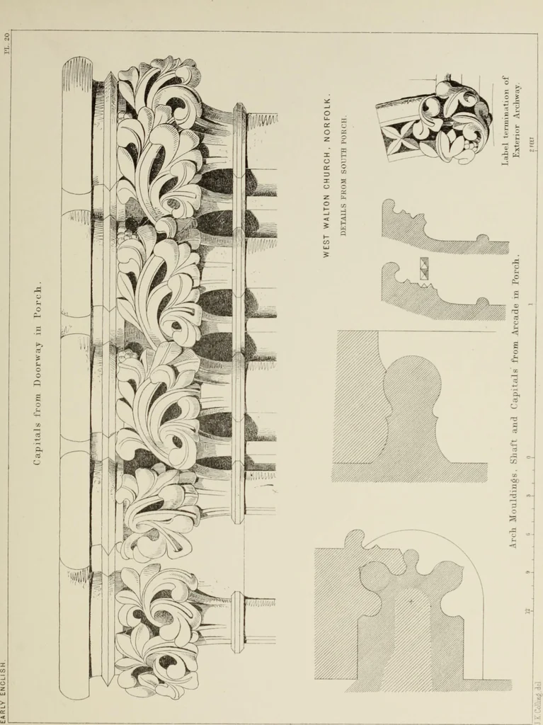 An illustration from Details of Gothic architecture, 1890, leaf 113
