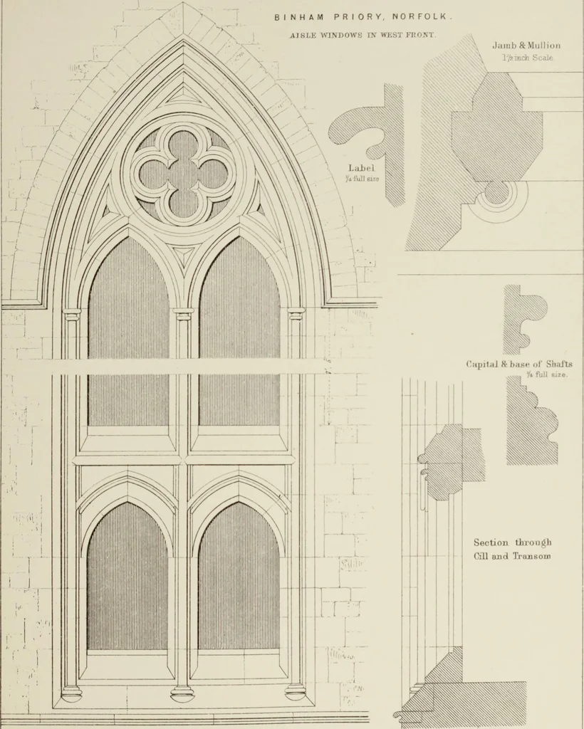 An illustration from Details of Gothic architecture, 1890, leaf 125