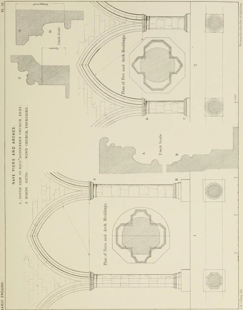 An illustration from Details of Gothic architecture, 1890, leaf 131