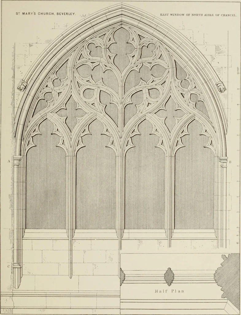 An illustration from Details of Gothic architecture, 1890, leaf 161